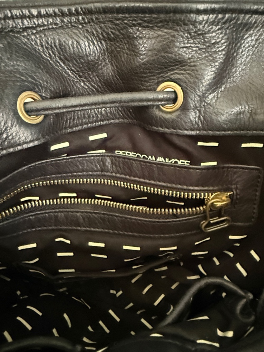 Black handbag by Rebecca Minkoff - Picture 5 of 9